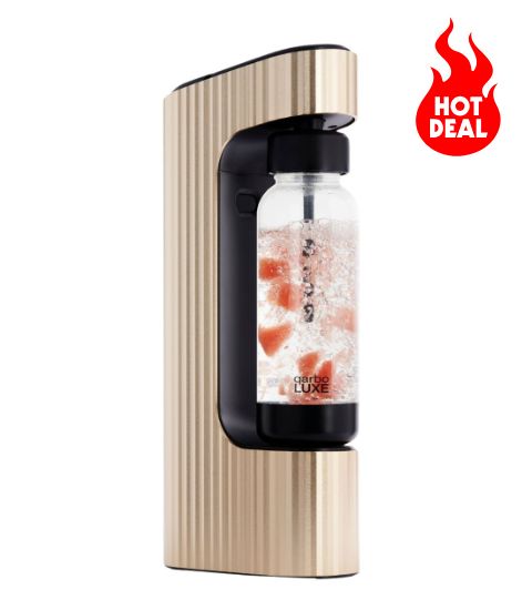 qarbo LUXE – Sparkling Water and Beverage Maker Essentials Bundle