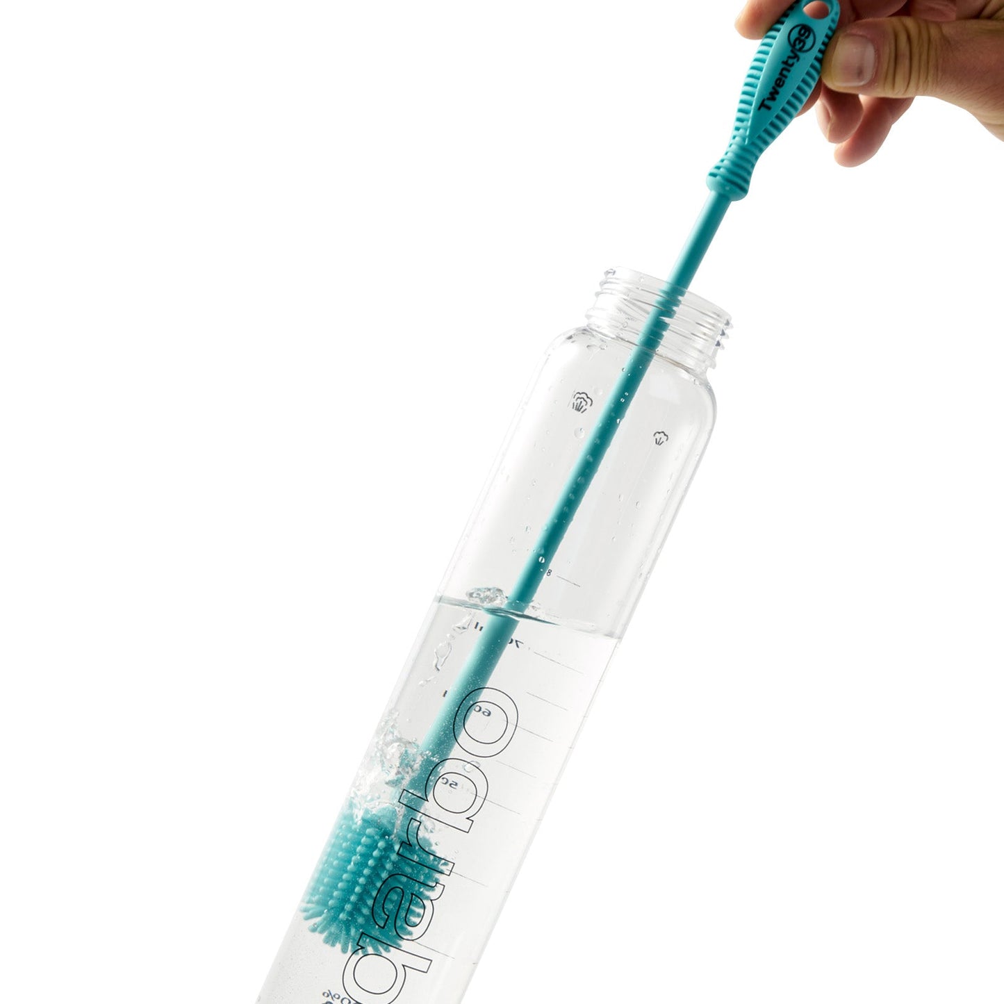 qarbo CLASSIC - Bottle brush 19" - Blue
