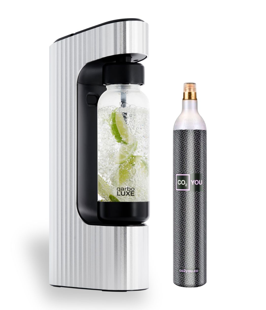 qarbo LUXE - Sparkling Beverage Maker CO2YOU Special Offer