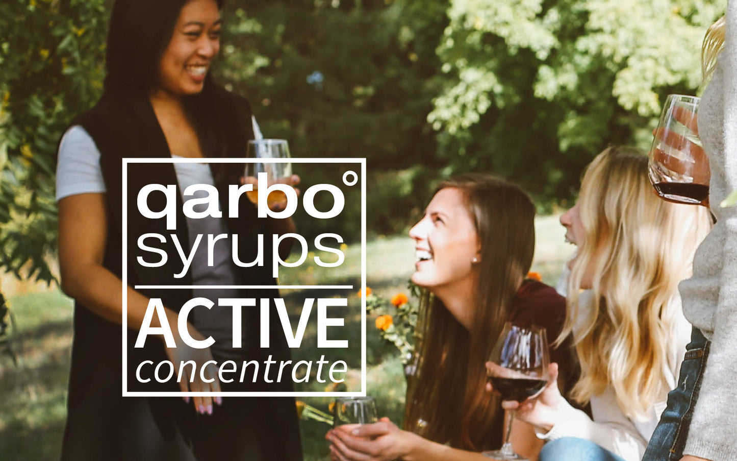 qarbo˚syrups - ACTIVE CONCENTRATES - Mixed Pack of 3